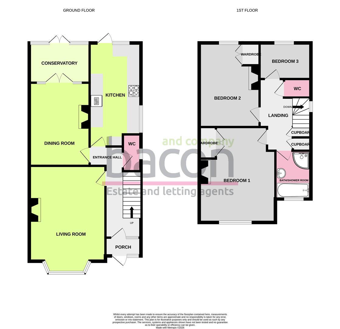 Floor Plan | House - Detached | Lansdowne Close, West Worthing, Worthing | For Sale